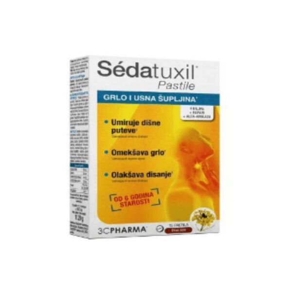 Sedatuxil pastile za grlo a15 (1+1 GRATIS)