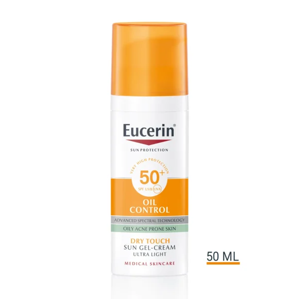 Eucerin Oil Control Dry Touch gel-krema za zaštitu kože lica od sunca SPF50+ 50ml