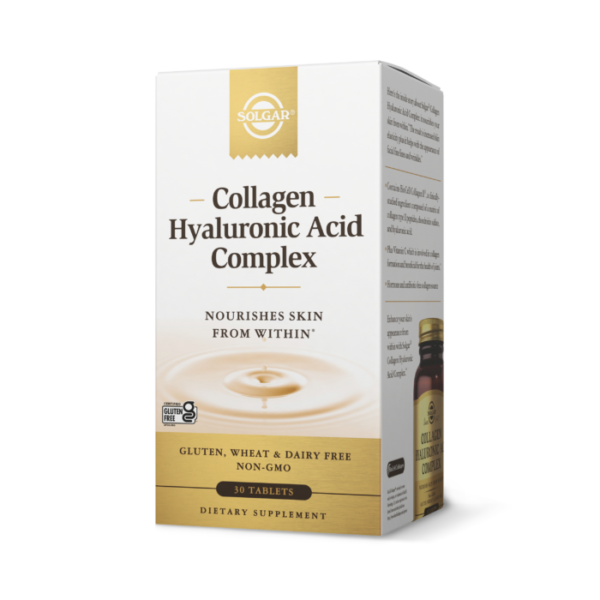 SOLGAR Collagen Hyaluronic Acid Complex, tablete a30