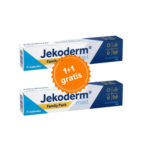 Jekoderm Family Pack 50 g (1+1 GRATIS)