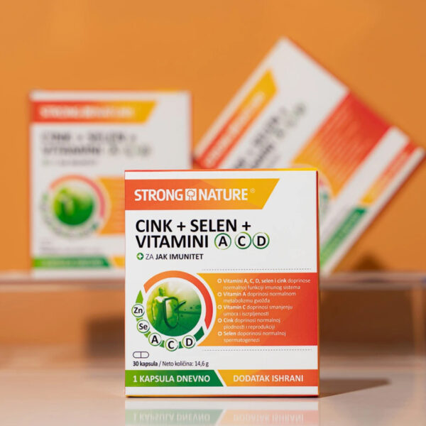Stron Nature - Cink+Selen+Vitamini A C D naslovna