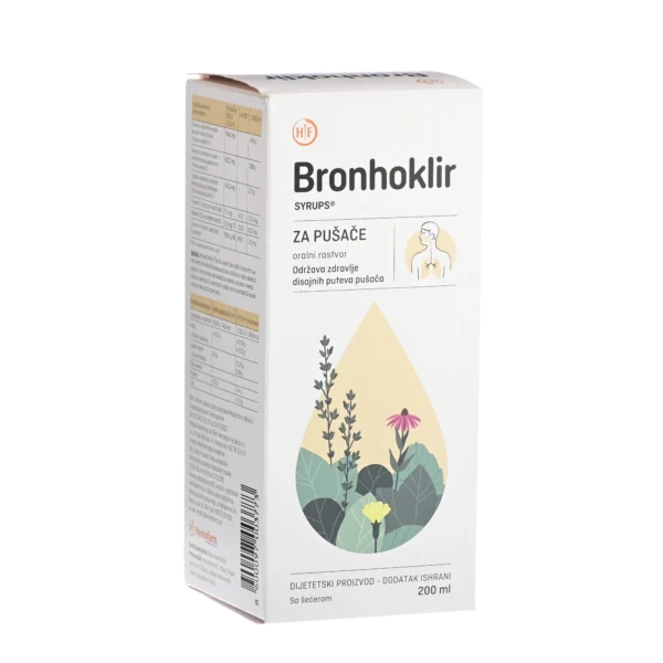 Bronhoklir sirup za pušače, 200ml