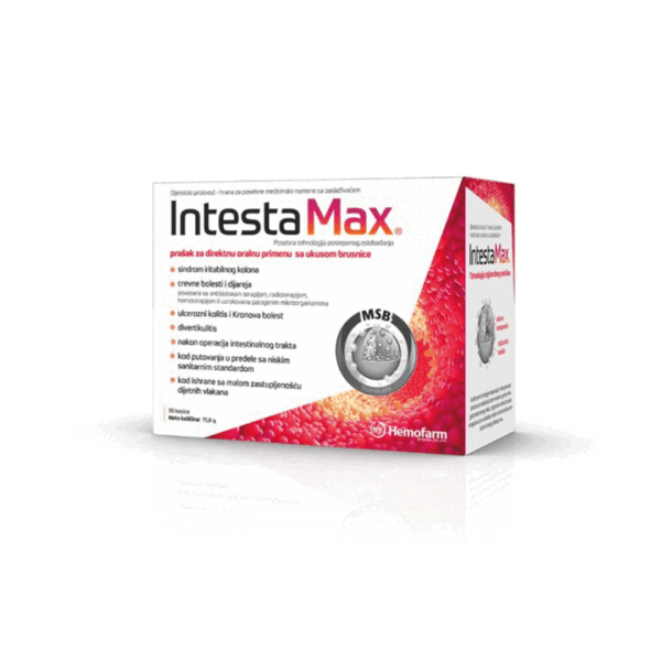 Intesta Max 30x750mg, kesice za direktnu primjenu