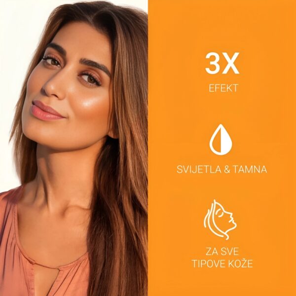 Eucerin SUN tonirana krema za lice sa SPF50 srednje tamna nijansa - Image 3