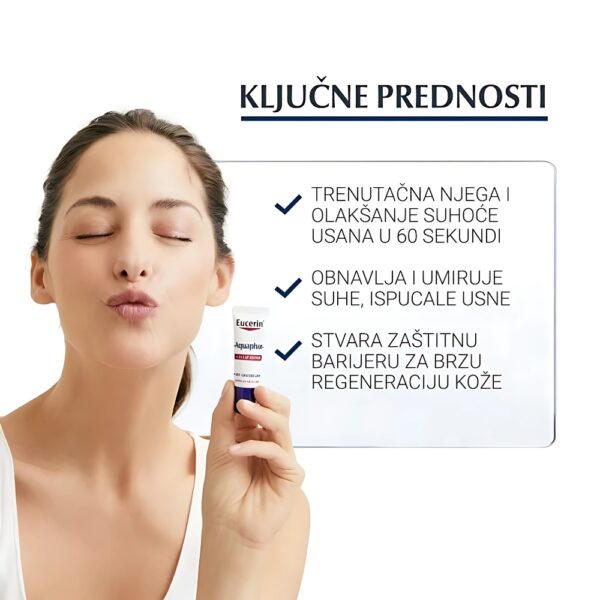 Eucerin Aquaphor Lip Repair balzam za usne