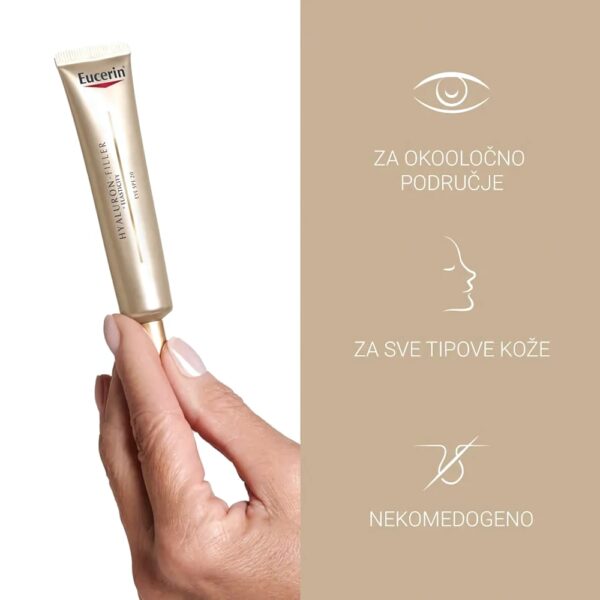 Eucerin Hyaluron-Filler Elasticity krema za područje oko očiju sa SPF15 - Image 2